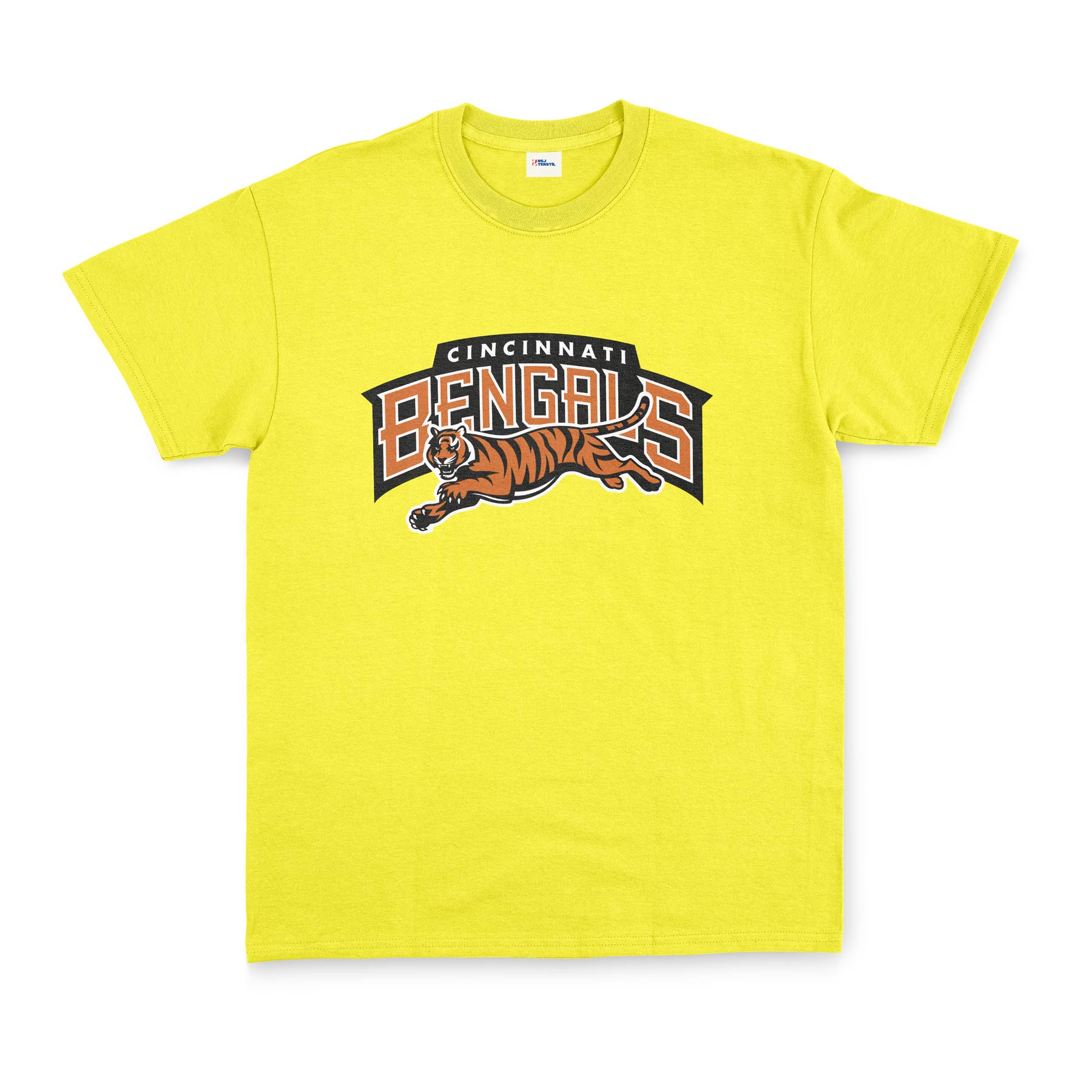 Cincinnati Bengals Tişört S - Sarı