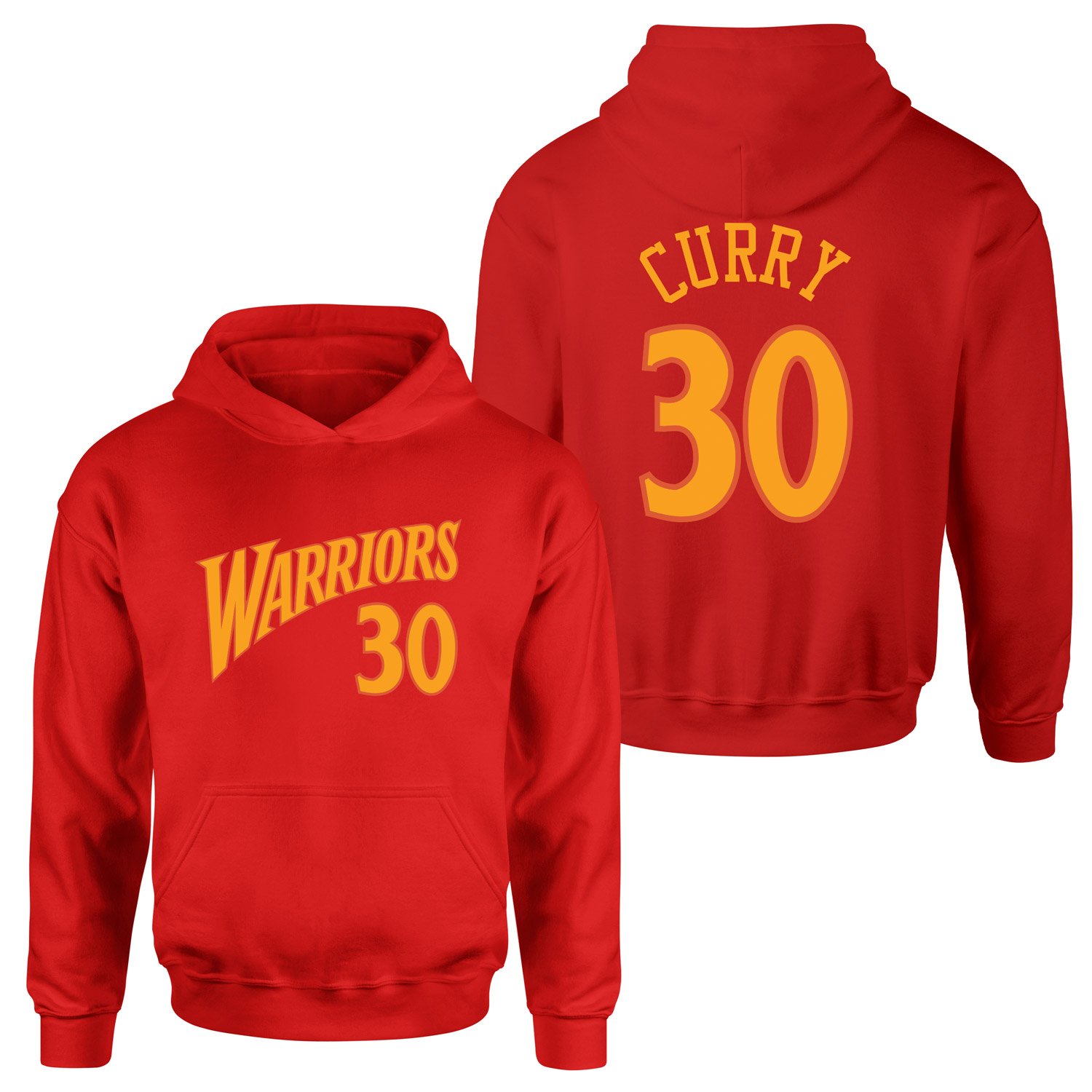 Stephen Curry 30 Golden State Forma Hoodie XL - Kırmızı