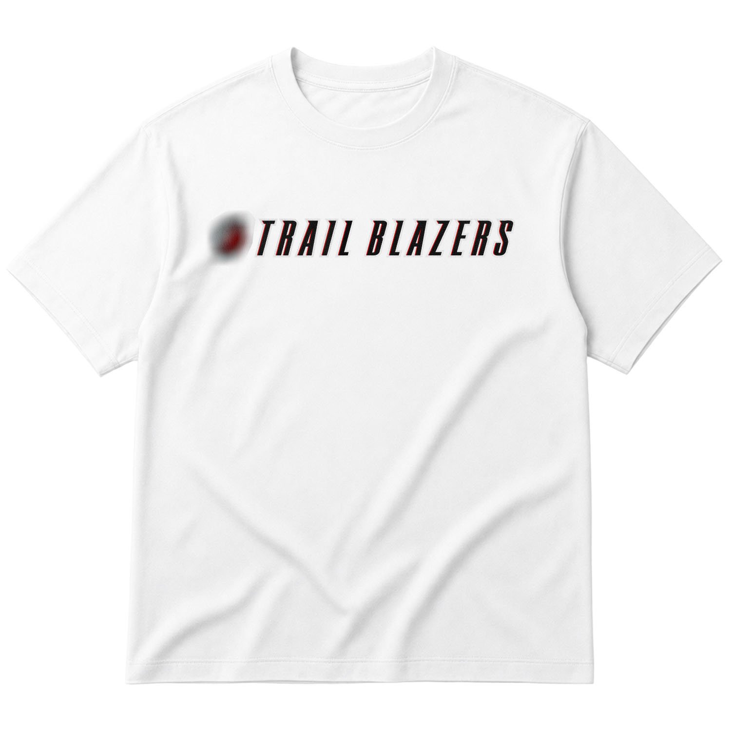 Trail Blazers Oversize Tişört M - Beyaz