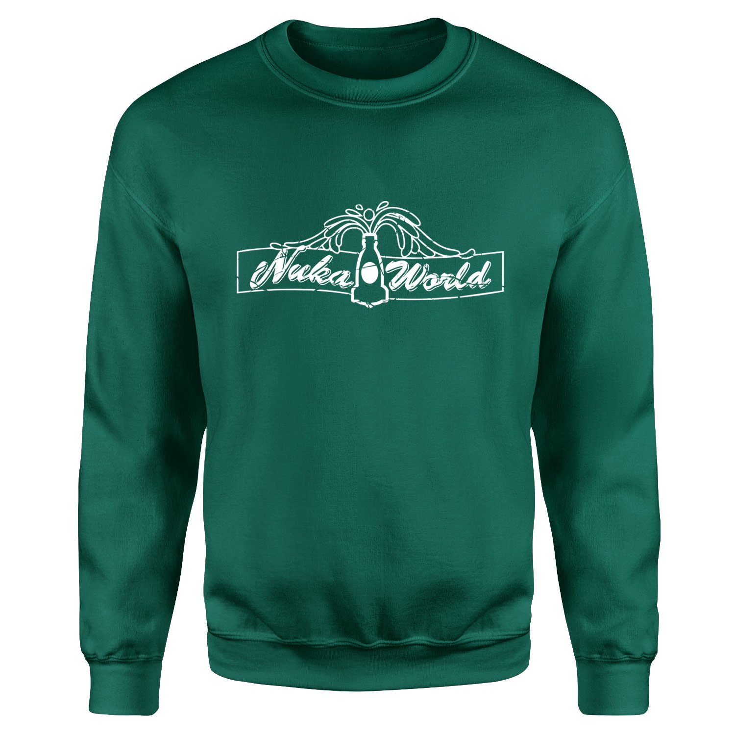 Nuka World Sweatshirt M - Nefti Yeşili