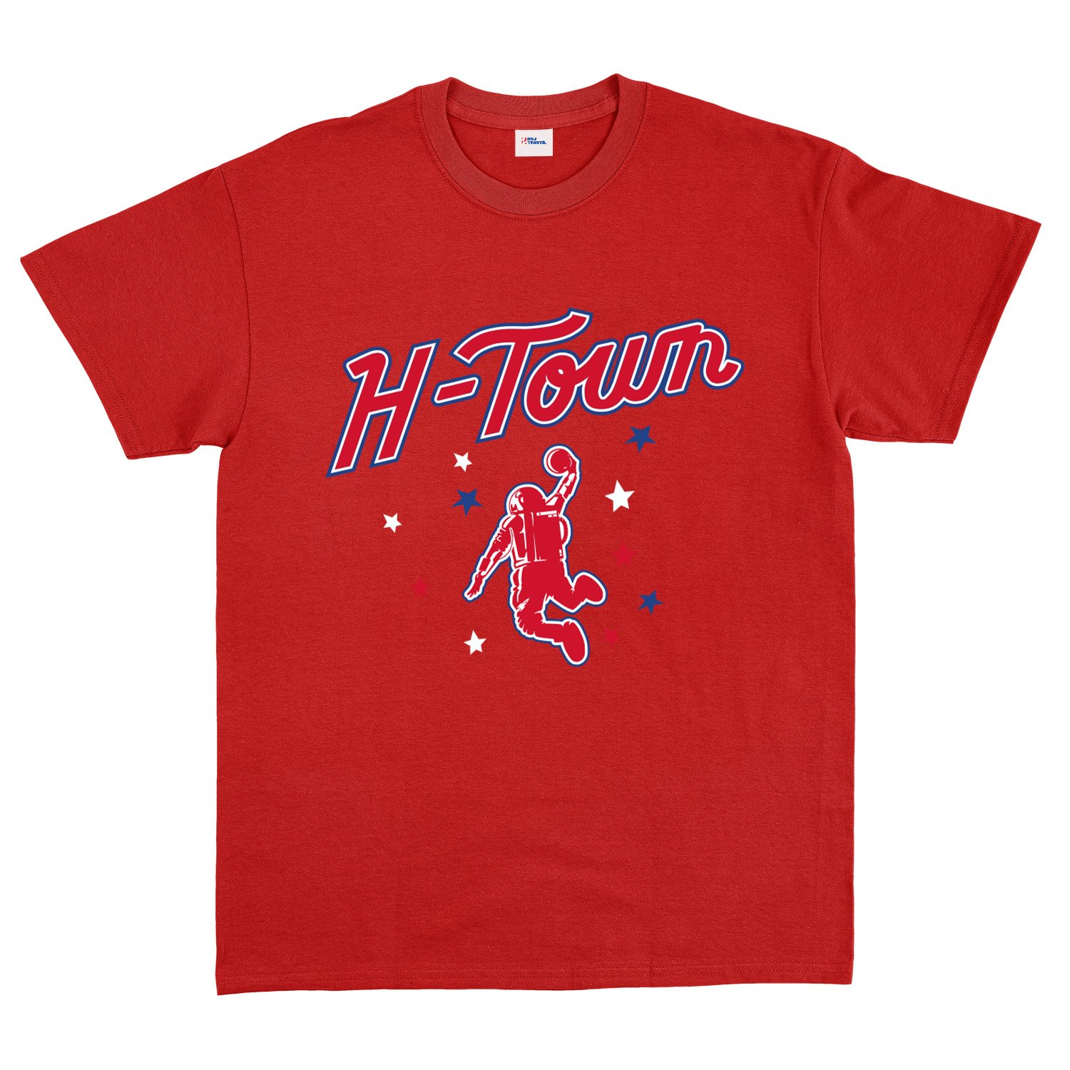 H-TOWN Rockets Tişört XXL - Kırmızı