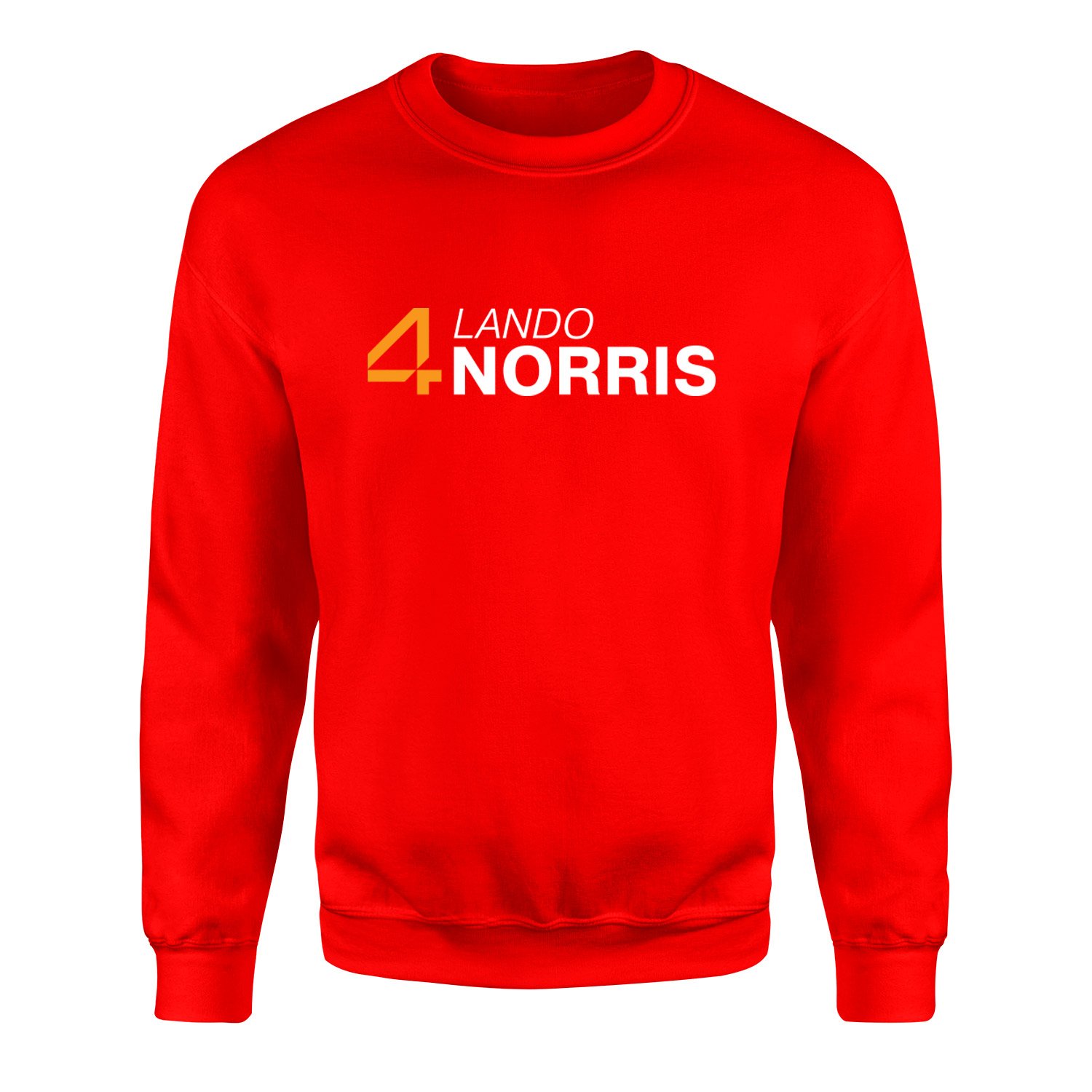 Lando Norris 4 Sweatshirt L - Kırmızı