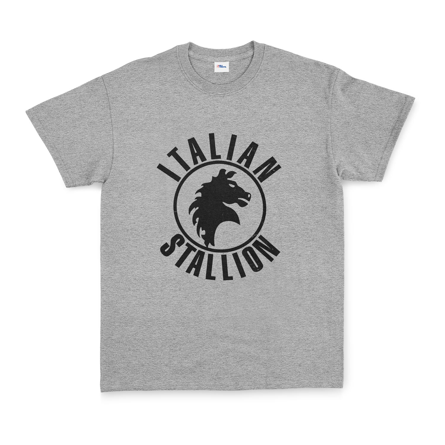 Italian Stallion Tişört S - Gri