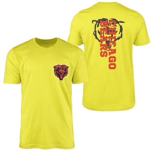Chicago Bears NFL SE Tişört S - Sarı