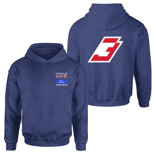 Max Verstappen Red Bull Jersey Hoodie XL - İndigo Mavisi