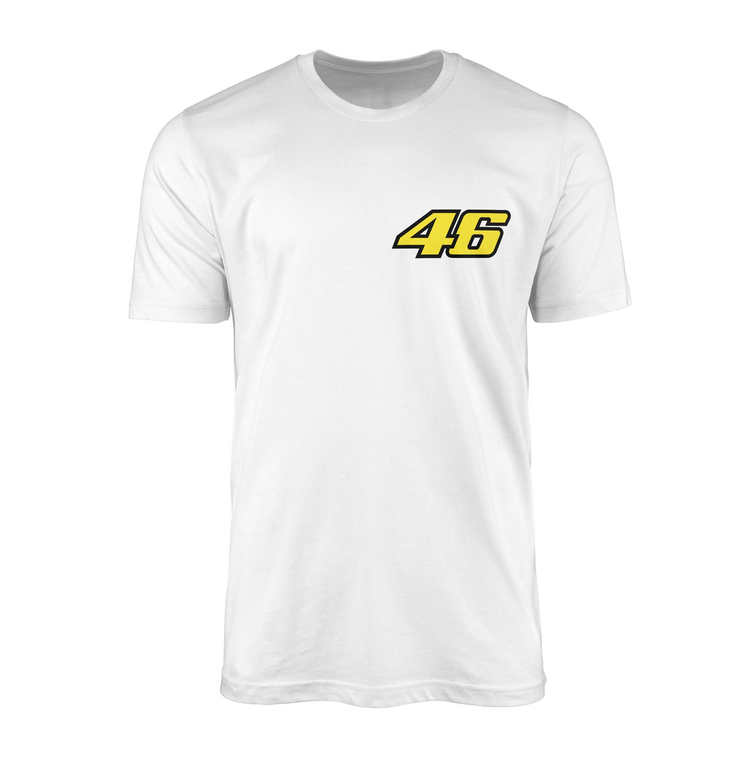 Rossi 46 Yellow Power Tişört L - Beyaz