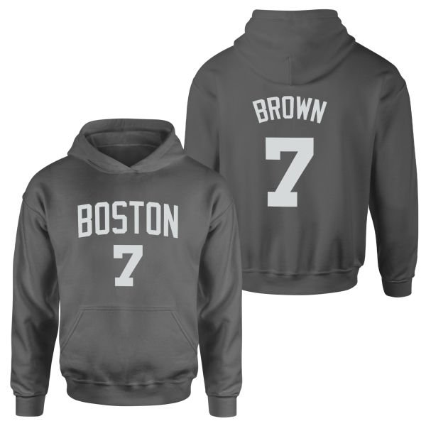 Jaylen Brown 24/25 Forma Hoodie L - Füme