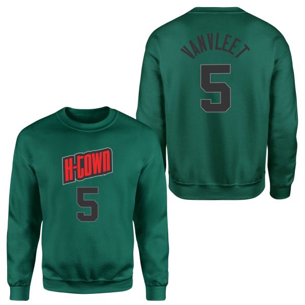 Fred VanVleet 5 City Edition Forma Sweatshirt L - Nefti Yeşili