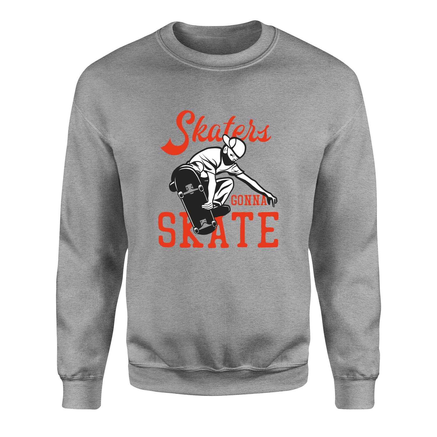 Skaters Gonna Skate II Sweatshirt XL - Gri