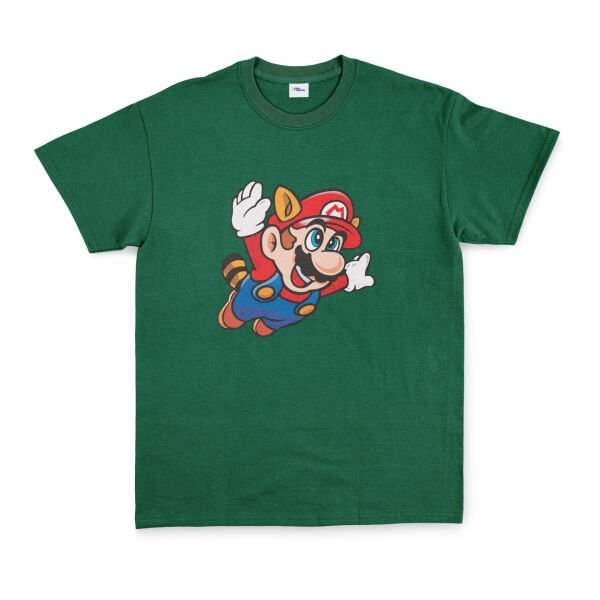 Super Mario Tişört XXL - Nefti Yeşili