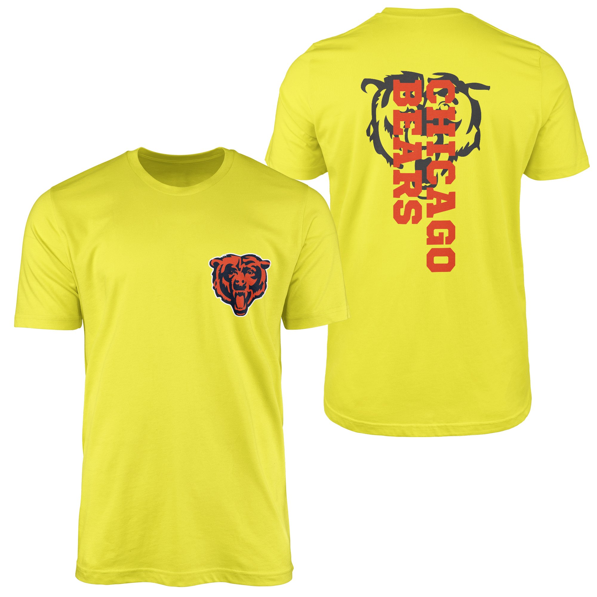 Chicago Bears NFL SE Tişört M - Sarı
