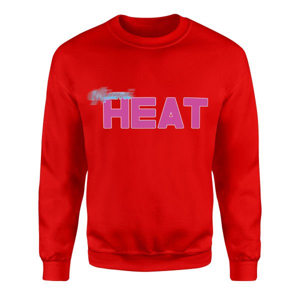 Miami Sweatshirt S - Kırmızı