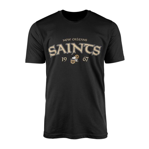 New Orleans Saints 1967 Tişört XL - Siyah