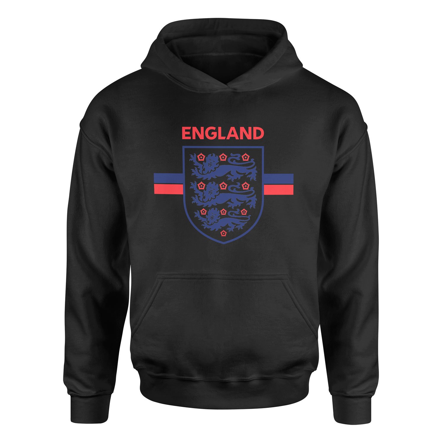 England Shield Hoodie XXL - Siyah