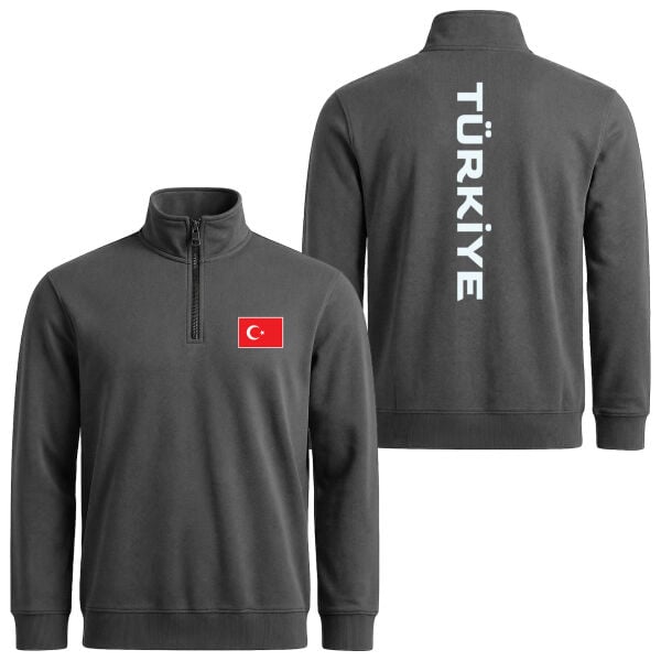 Türkiye SE 2024 Yarım Fermuarlı Sweatshirt