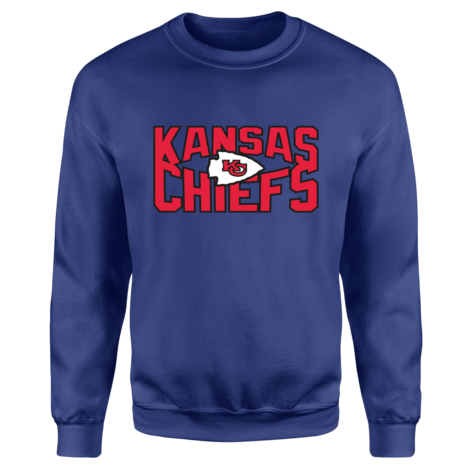 Kansas City Chiefs SQ Sweatshirt XL - İndigo Mavisi