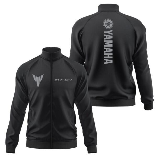 Yamaha MT07 Fermuarlı Sweatshirt XL - Siyah | OUTLET