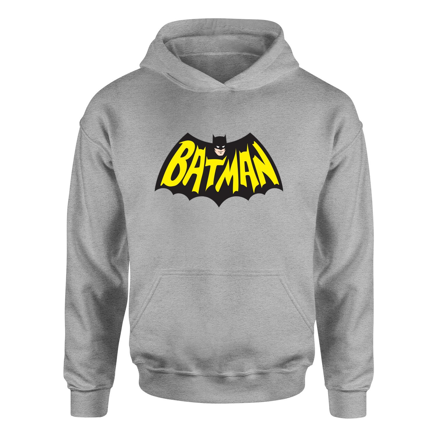 Batman Hoodie S - Gri