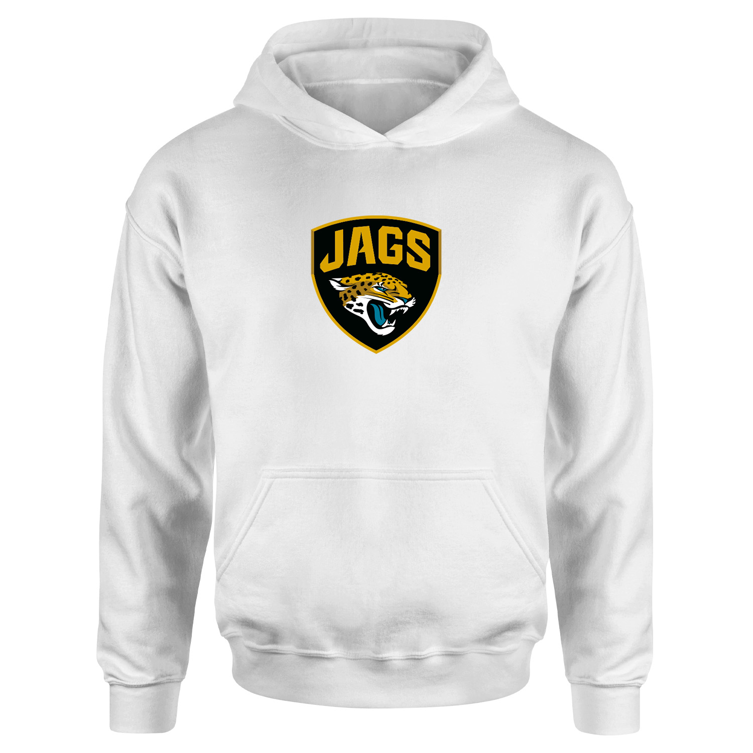 Jacksonville JAGS Hoodie S - Beyaz