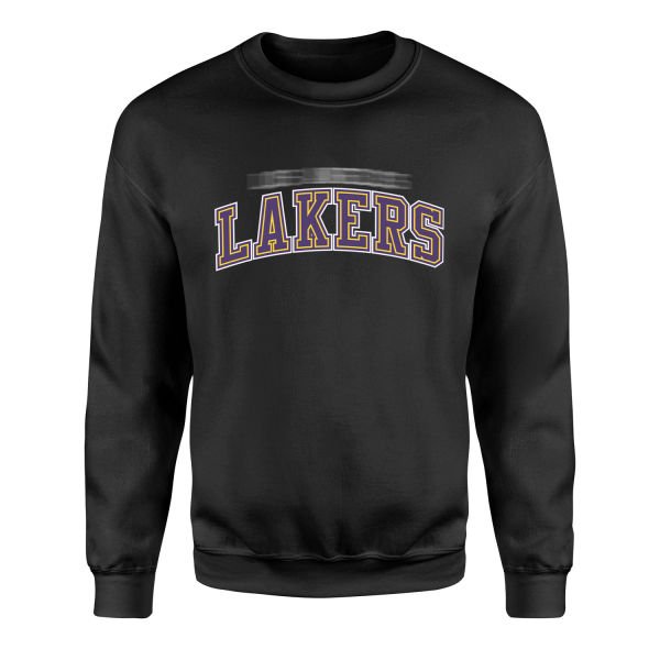 Los Angeles Sweatshirt XL - Siyah
