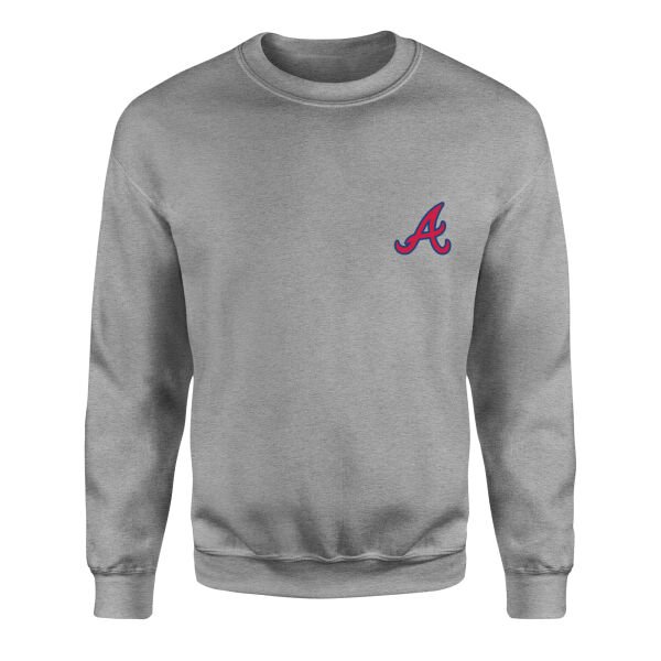 Atlanta Braves Sweatshirt L - Gri