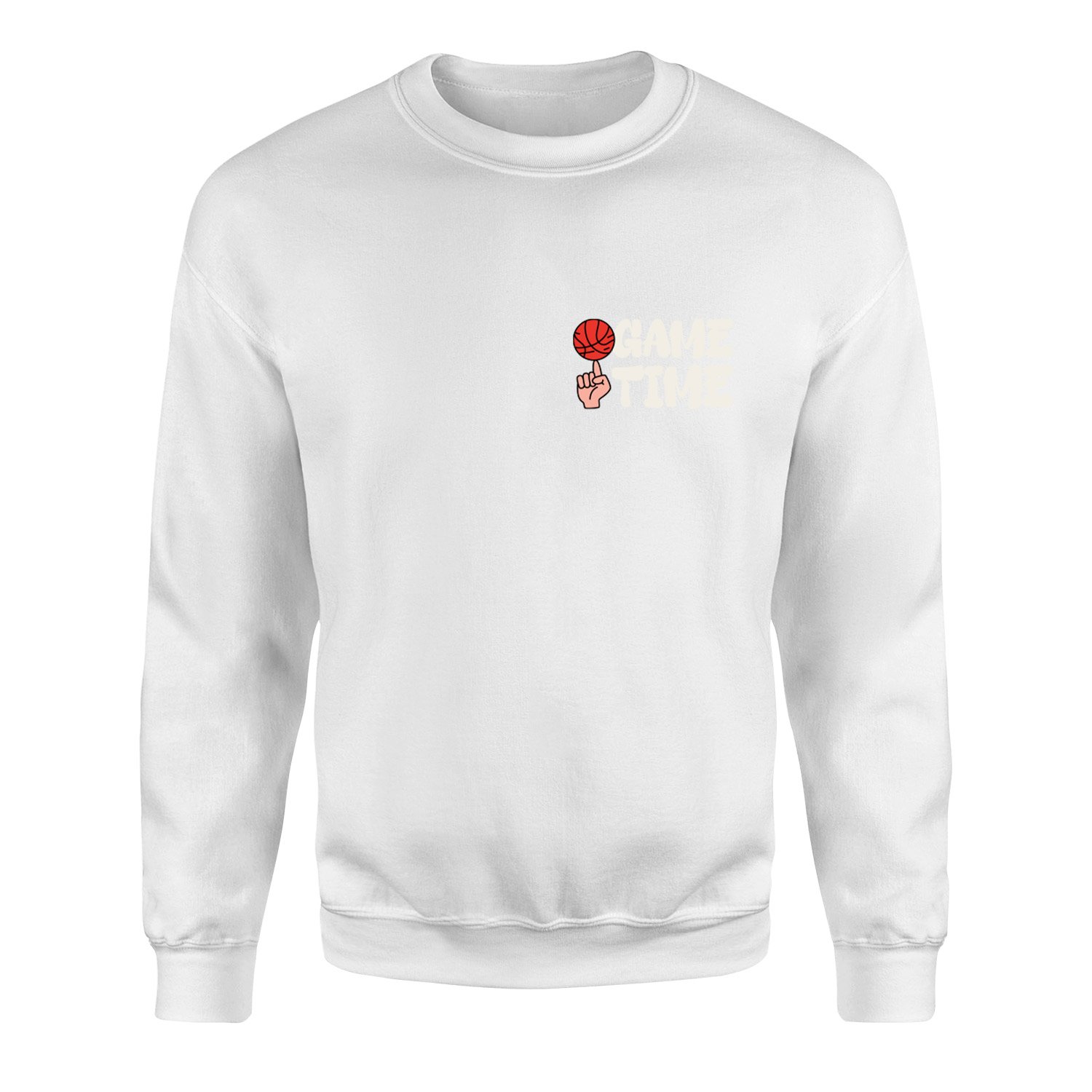Game Time Sweatshirt L - Beyaz
