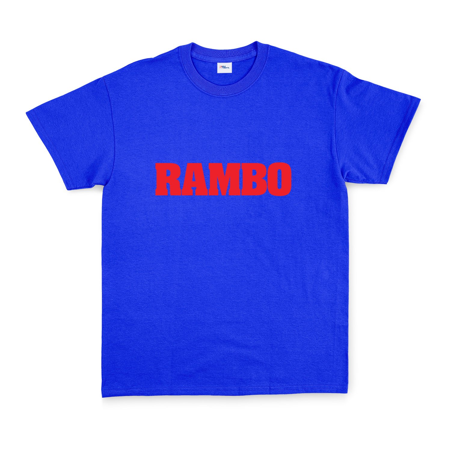 RAMBO Tişört XXL - Mavi