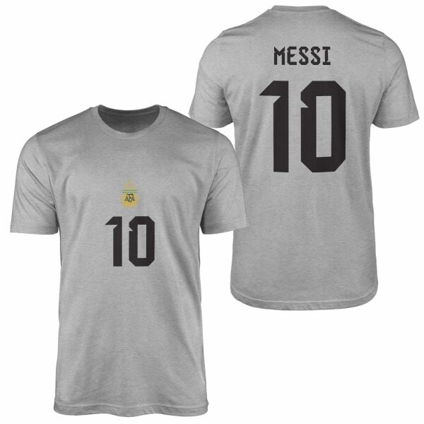 Lionel Messi Forma Tişört M - Gri