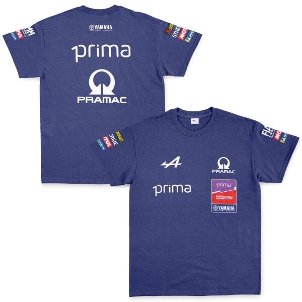 Pramac Racing 2026 Teamline Tişört XL - İndigo Mavisi | OUTLET