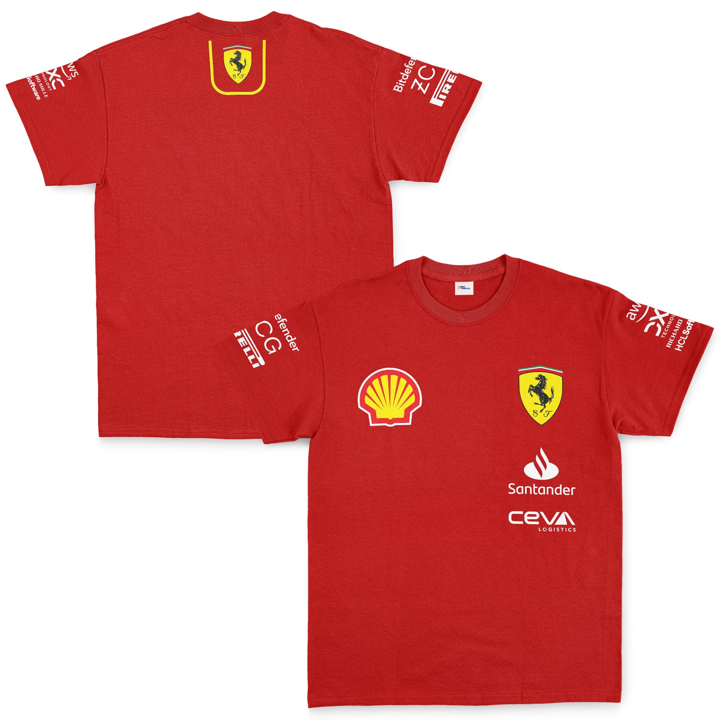 Scuderia Ferrari 2024 Teamline Tişört
