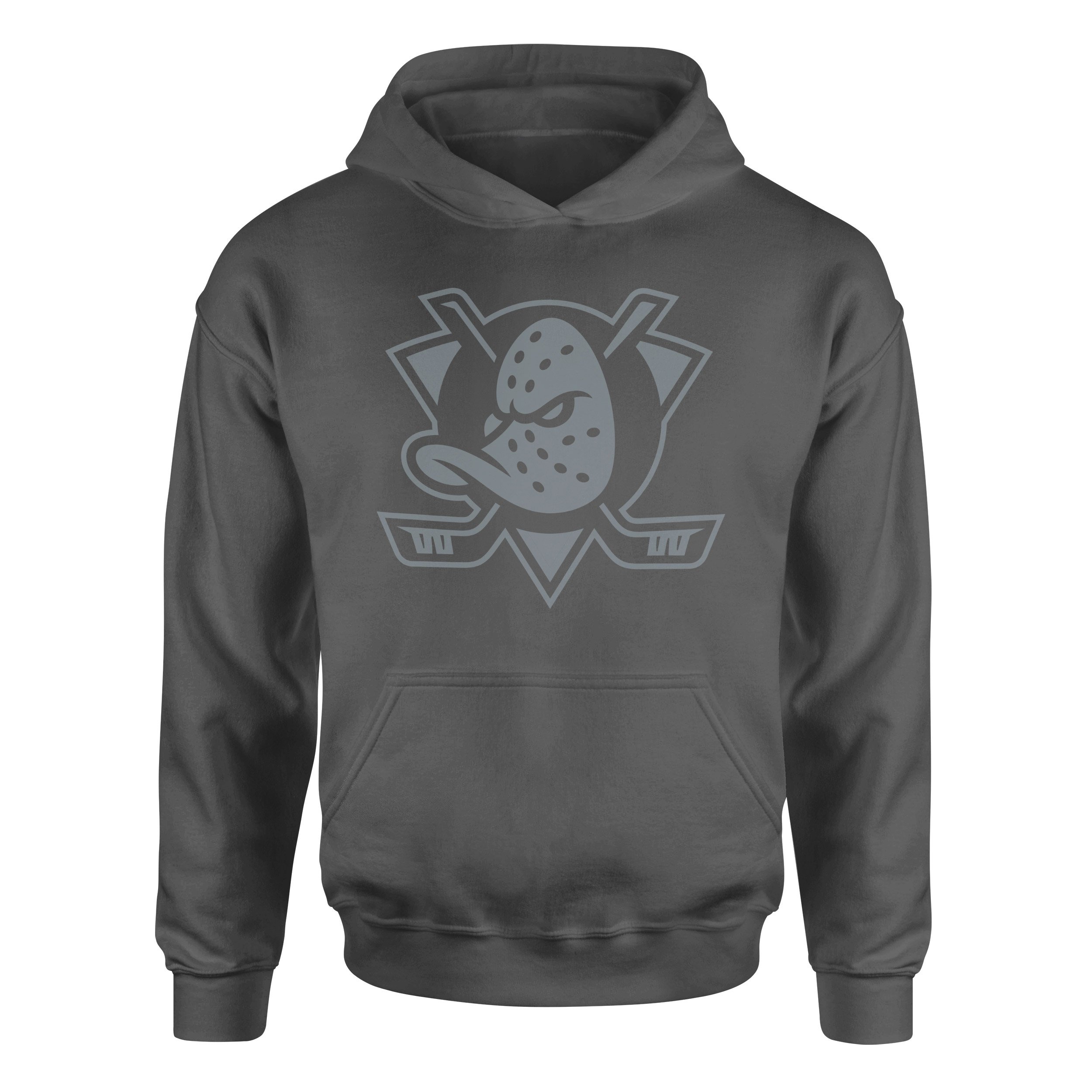 Anaheim Ducks Muted Shield Hoodie XXL - Füme