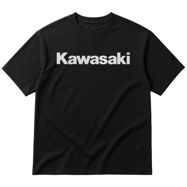 Kawasaki Oversize Tişört XL - Siyah