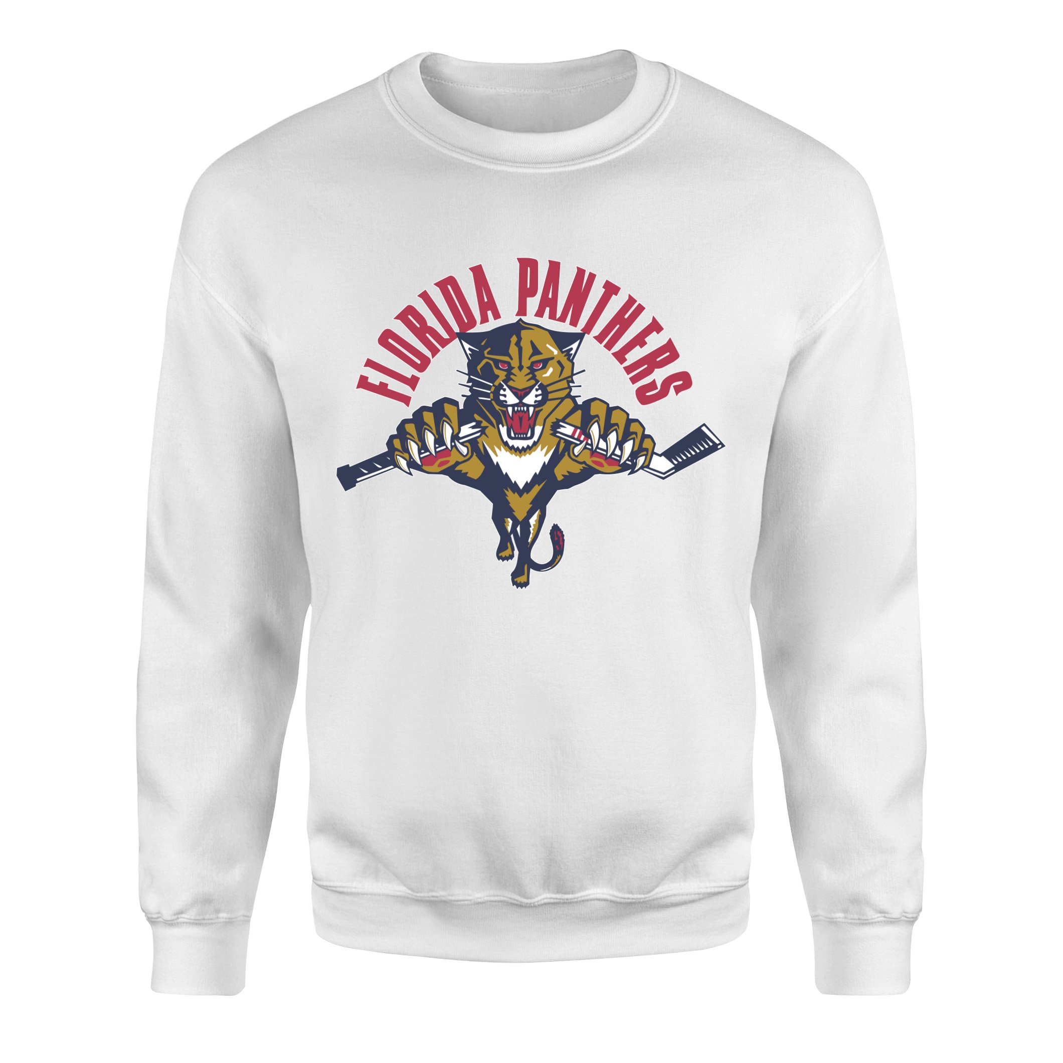 Florida Panthers Sweatshirt S - Beyaz