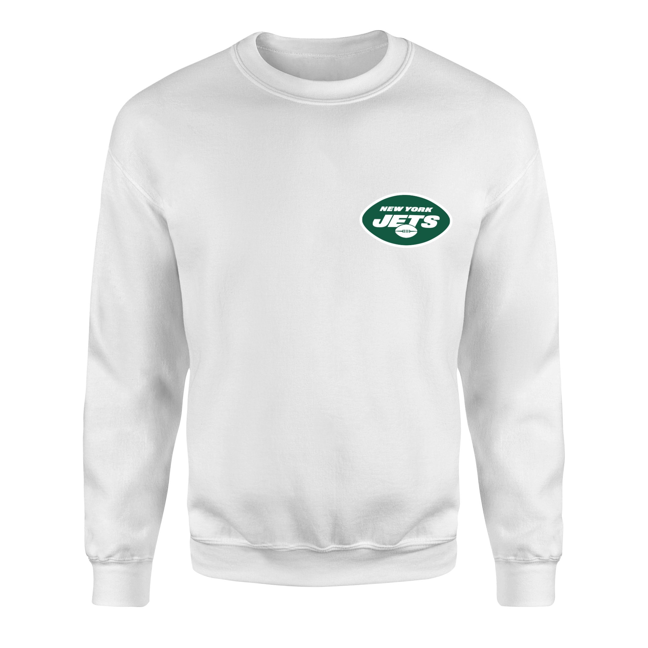 New York Jets Sweatshirt L - Beyaz