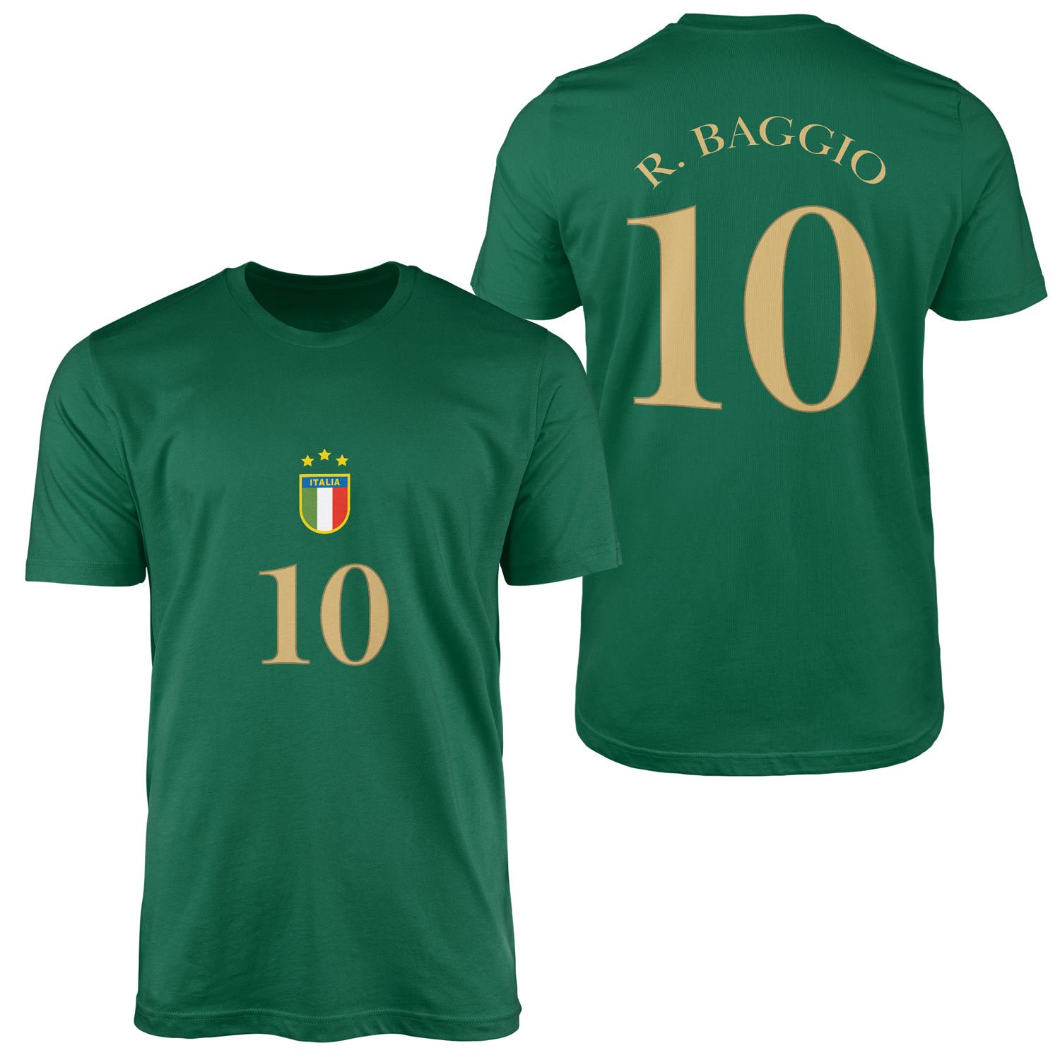 Roberto Baggio 10 Forma Tişört | Efsane Futbolcular Ürünleri