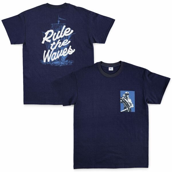 Rule the Waves Tişört L - Lacivert