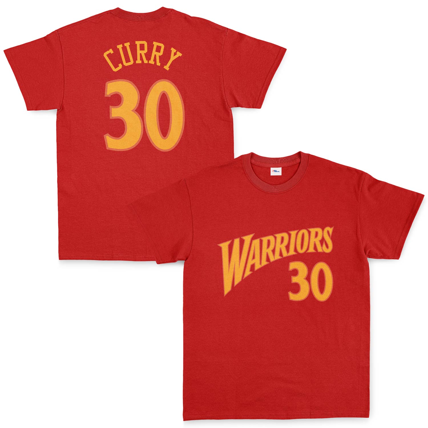 Stephen Curry 30 Golden State Forma Tişört L - Kırmızı