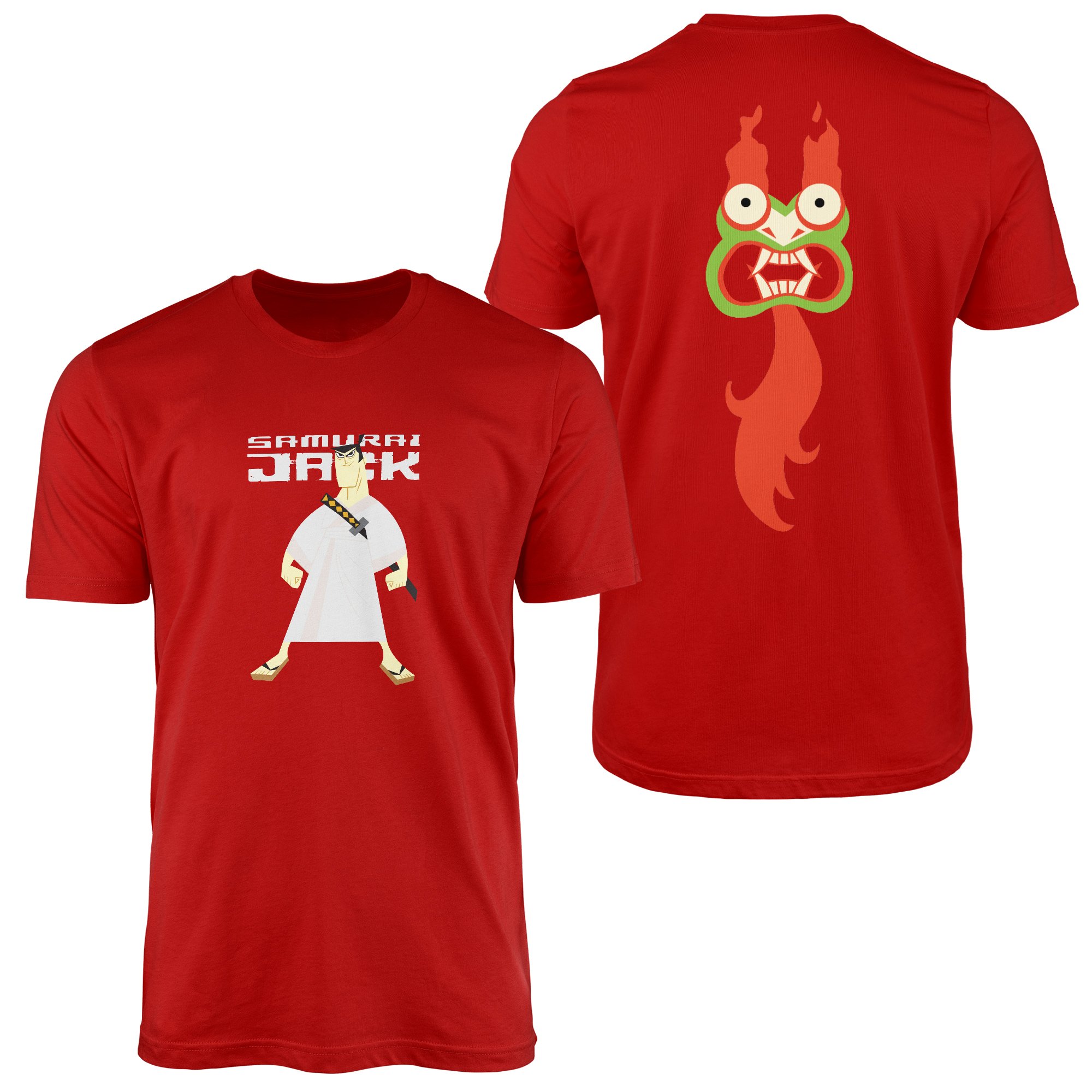 Samurai Jack | AKU Edition Tişört S - Kırmızı