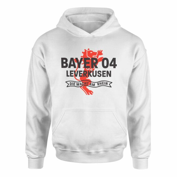 B04 Leverkusen Die Macht Am Rhein Hoodie L - Beyaz