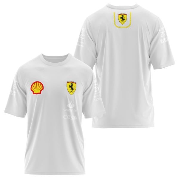 Scuderia Ferrari 2024 Teamline Oversize Tişört