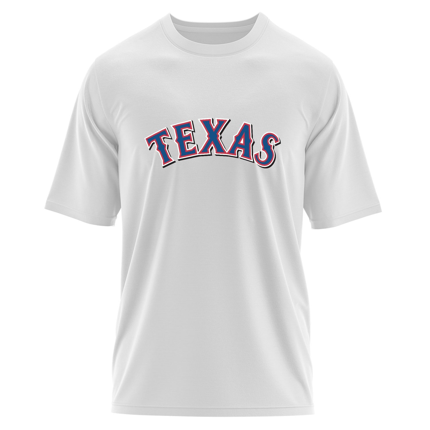 Texas Rangers Arch Oversize Tişört L - Beyaz