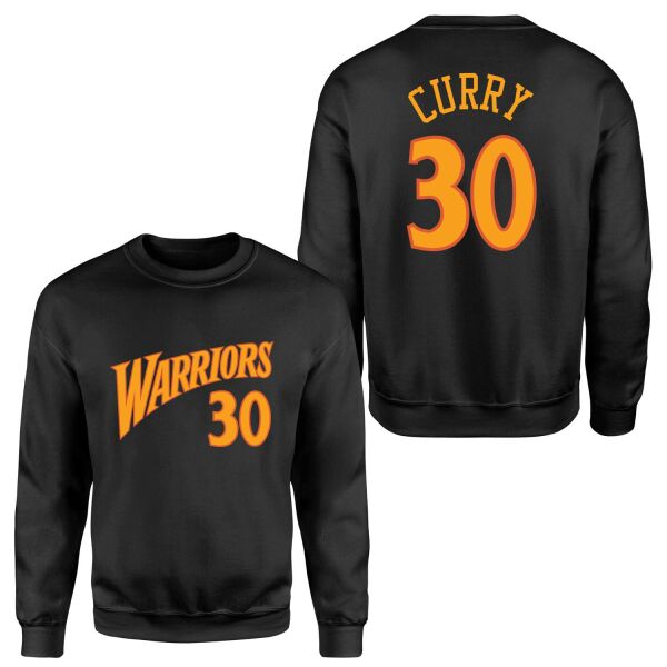 Stephen Curry 30 Golden State Forma Sweatshirt L - Siyah