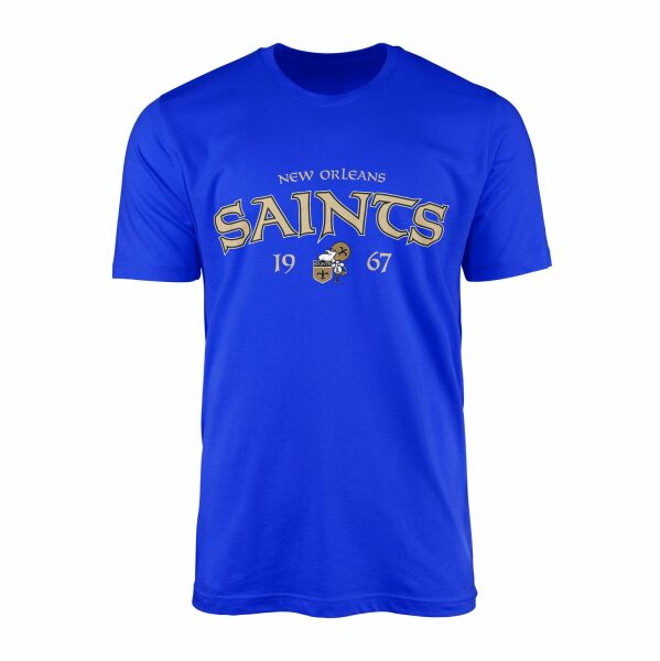 New Orleans Saints 1967 Tişört S - Mavi