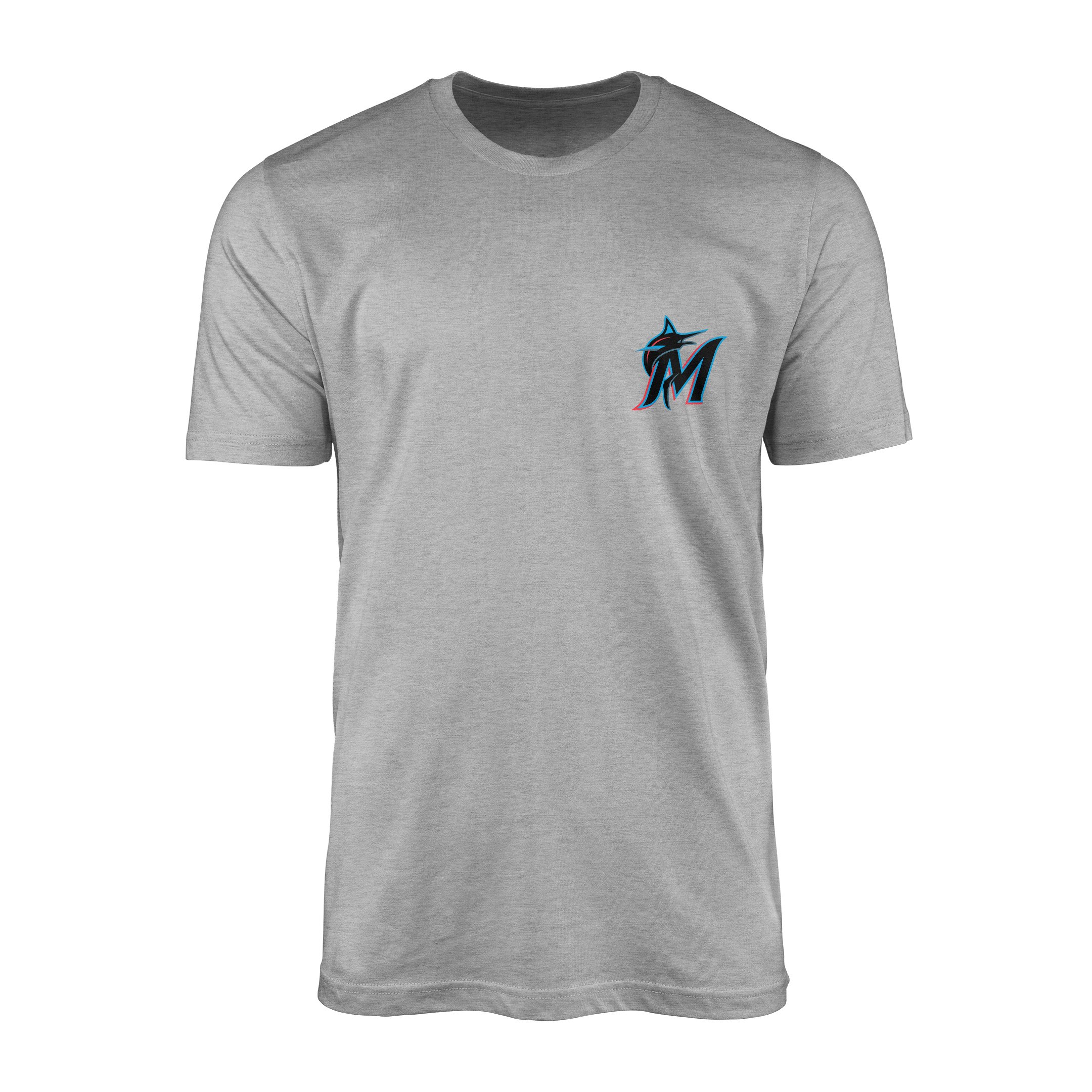 Miami Marlins Tişört XXL - Gri