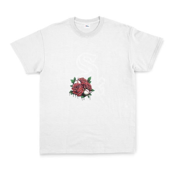 Chicago White Sox Roses Tişört