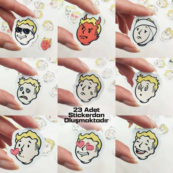 Vault-Boy Sticker Paketi