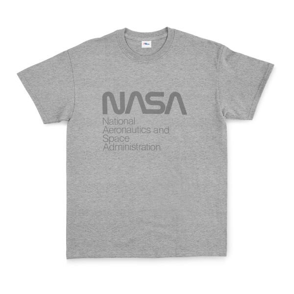 NASA Tişört L - Gri