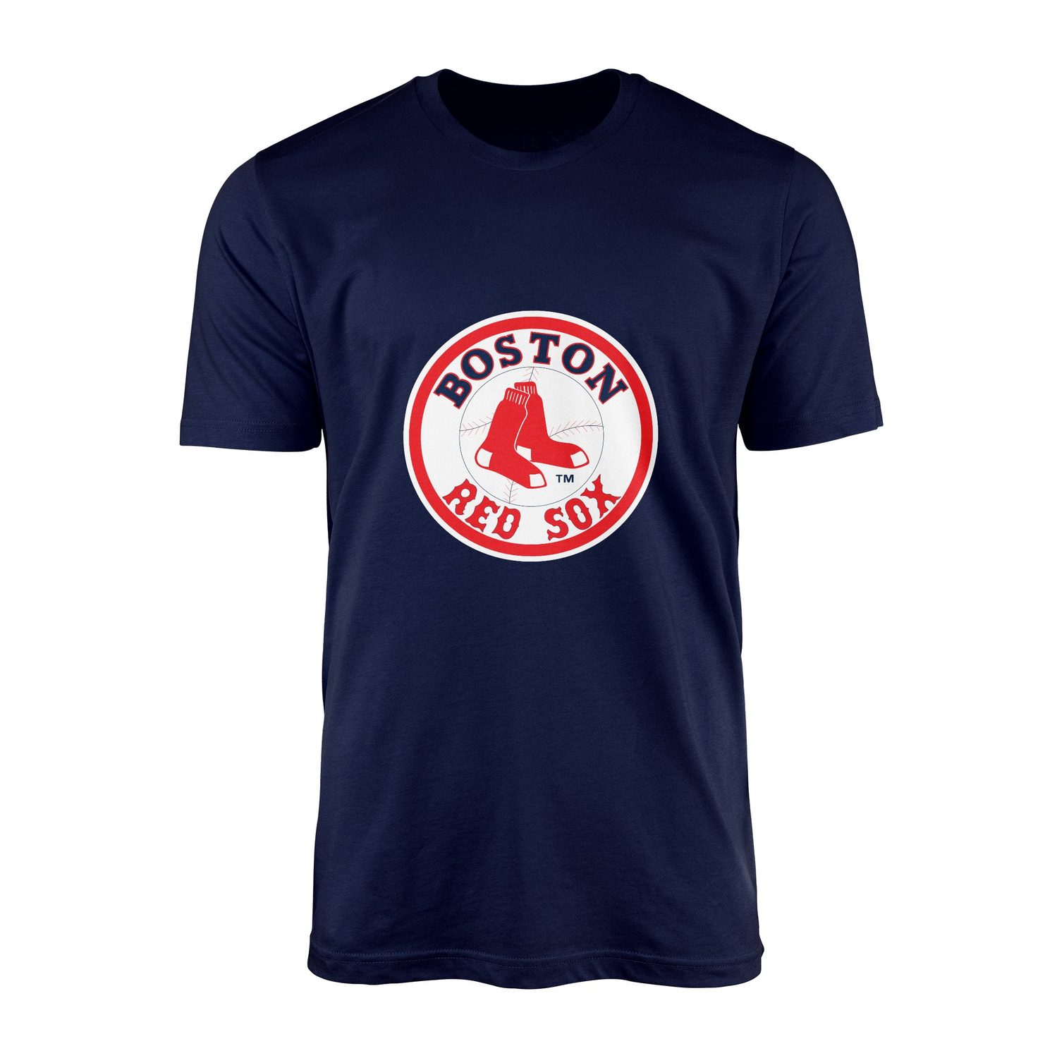 Boston RED SOX Baseball Tişört L - İndigo Mavisi