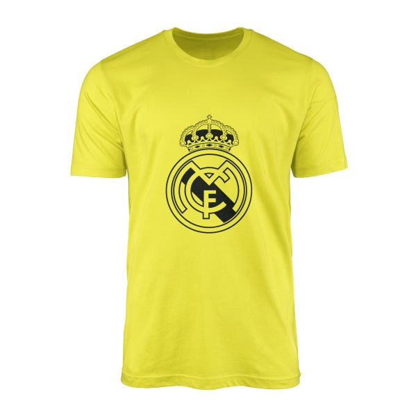 Real Madrid Shield Tişört L - Sarı