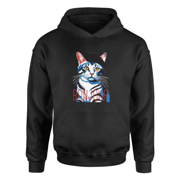 Bonjour Hoodie L - Siyah